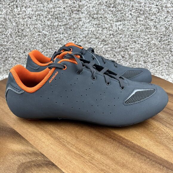 NWT Mavic Aksium III Mavic Mens 6.5 Road Cycling Bile Shoes Asphalt Orange Black - Picture 1 of 9